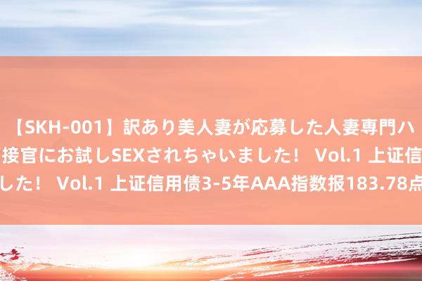 【SKH-001】訳あり美人妻が応募した人妻専門ハメ撮り秘密倶楽部で面接官にお試しSEXされちゃいました！ Vol.1 上证信用债3-5年AAA指数报183.78点