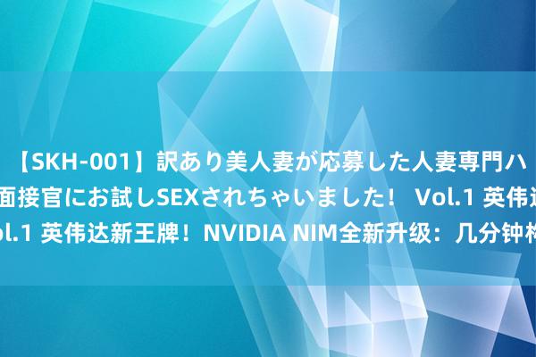 【SKH-001】訳あり美人妻が応募した人妻専門ハメ撮り秘密倶楽部で面接官にお試しSEXされちゃいました！ Vol.1 英伟达新王牌！NVIDIA NIM全新升级：几分钟构建AI讹诈
