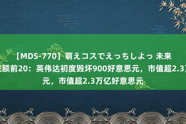 【MDS-770】萌えコスでえっちしよっ 未来 好意思股成交额前20：英伟达初度毁坏900好意思元，市值超2.3万亿好意思元