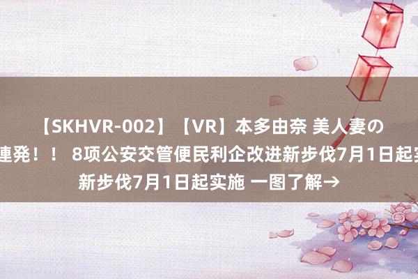 【SKHVR-002】【VR】本多由奈 美人妻の肉体エロ奉仕3連発！！ 8项公安交管便民利企改进新步伐7月1日起实施 一图了解→