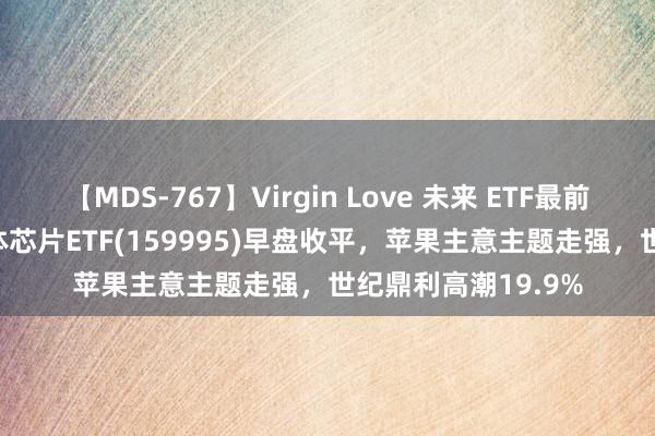 【MDS-767】Virgin Love 未来 ETF最前哨 | 中原国证半导体芯片ETF(159995)早盘收平，苹果主意主题走强，世纪鼎利高潮19.9%